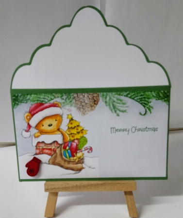 Christmas Ted delivery by Jackie Odonnell