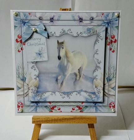 Galloping Through The Snow by Jackie Odonnell
