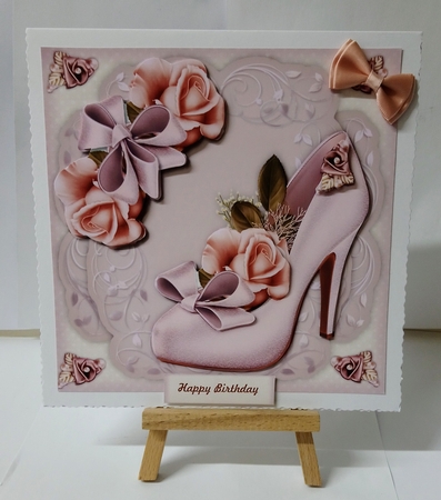 Gorgeous Shoes & Roses Mini Kit by Jackie Odonnell