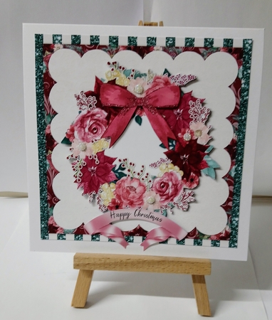 Christmas Floral Rhapsody Keeping it Simple 6x6 Card Kit by Jackie Odonnell