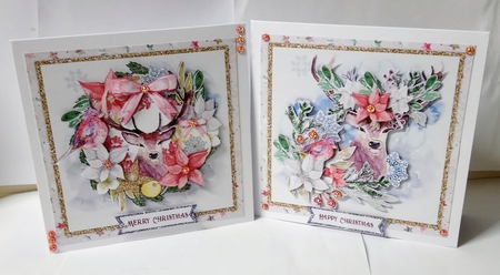 A Christmas Stag Keeping it Simple 6x6 Card Kit by Jackie Odonnell