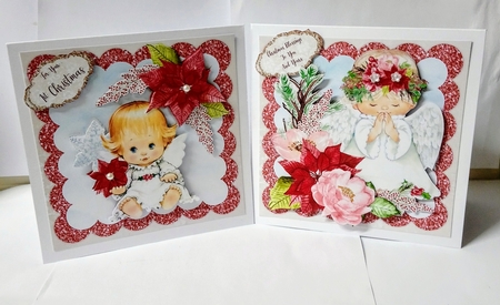 Lil Angels #3 Keeping it Simple 6x6 Card Kit by Jackie Odonnell