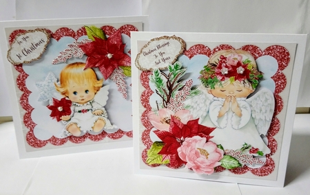Lil Angels #3 Keeping it Simple 6x6 Card Kit by Jackie Odonnell