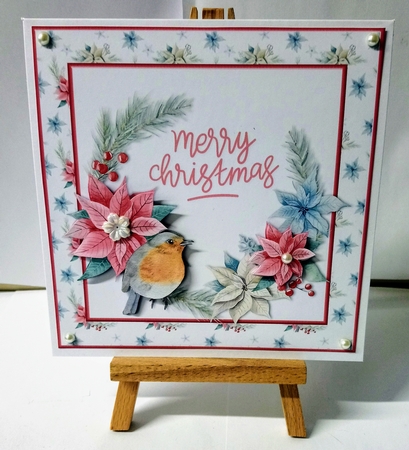 Christmas Wreath by Jackie Odonnell