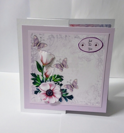 Flowers and Butterflies by Jackie Odonnell