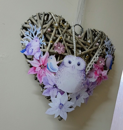 Homemade Christmas Design-a-Wreath by Jackie Odonnell