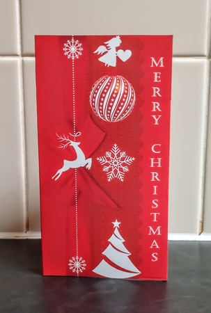 Red money wallet by Jackie Odonnell