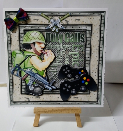 Duty Calls  Epic Gamer Mini Kit by Jackie Odonnell