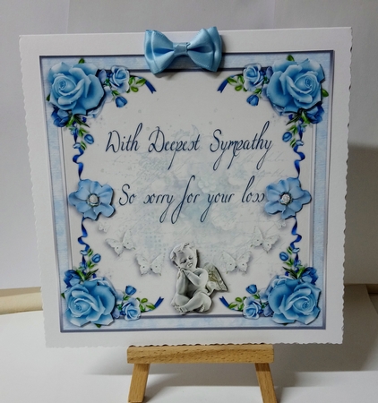 7X7 With Deepest Sympathy by Jackie Odonnell