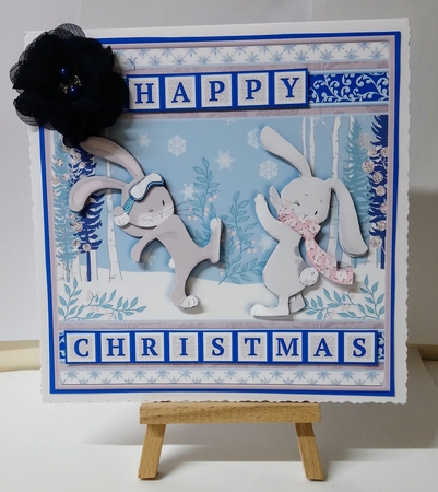 CUTE WINTER 7.5 Christmas Decoupage, Word & Alphabet Bumper Kit by Jackie Odonnell