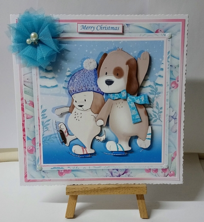 CUTE WINTER 7.5 Christmas Decoupage, Word & Alphabet Bumper Kit by Jackie Odonnell