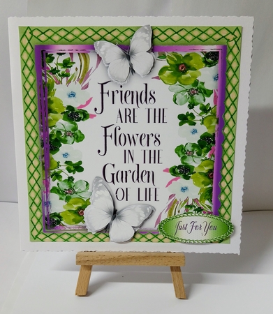 Friends and Flowers by Jackie Odonnell