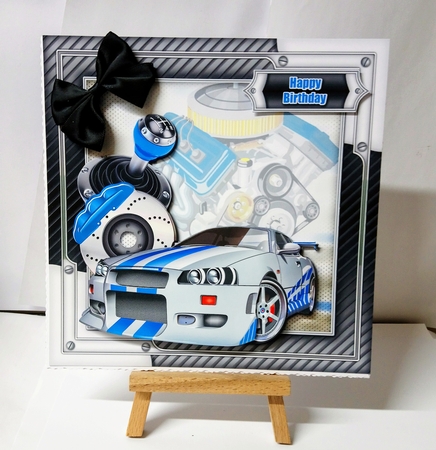 Blue Lightning 8x8 Mini Kit by Jackie Odonnell