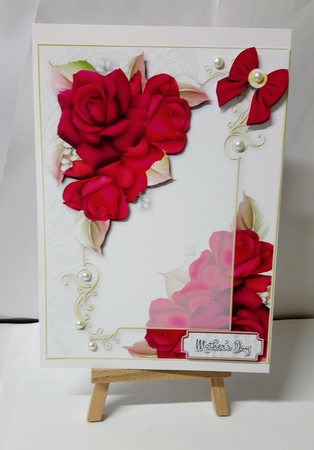 Pink Rose Love by Jackie Odonnell