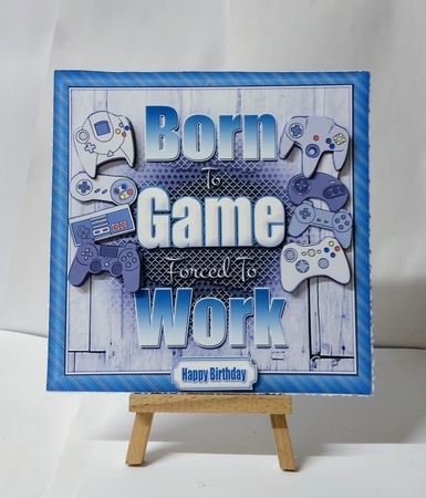 Born To Game 8x8 Mini Kit by Jackie Odonnell
