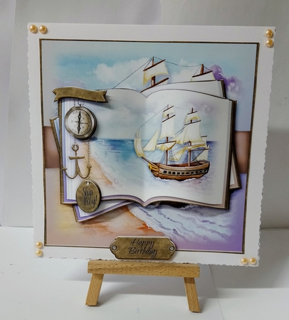 Ship Ahoy!!! Open Book by Jackie Odonnell