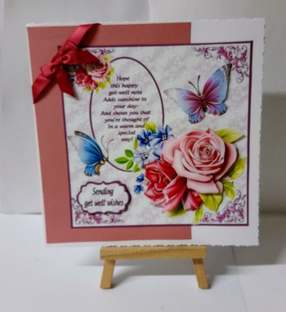 A get well note by Jackie Odonnell