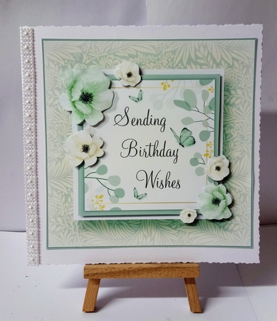 Mixed Greeting Floral Kit by Jackie Odonnell