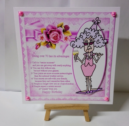 Stella the advantages of being over 70 mini kit by Jackie Odonnell