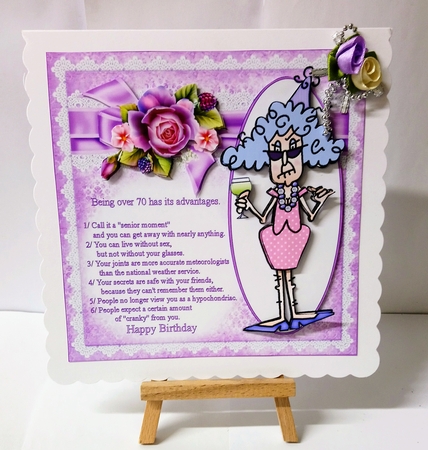 8x8 Stella the advantages of being over 70 mini kit by Jackie Odonnell