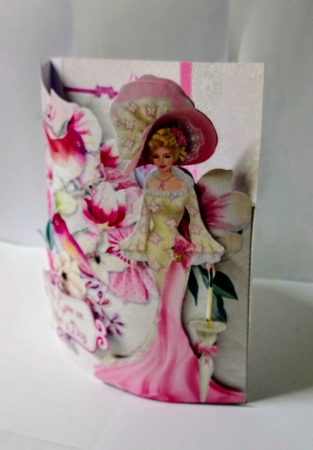 Simply Elegant 2 Double Bowed Front Card Kit by Jackie Odonnell