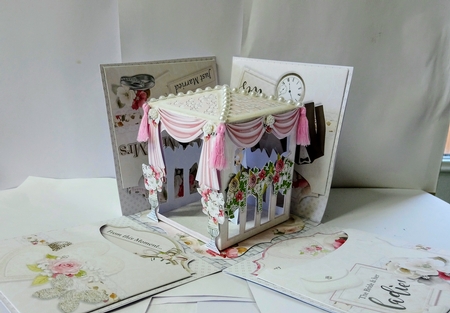 Just Married Exploding Box Surprise Kit. by Jackie Odonnell