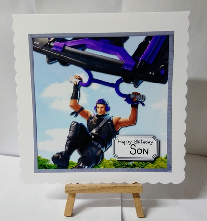 Fortnite game topper by Jackie Odonnell