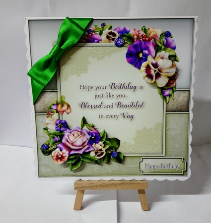 Hope Your Birthday 8x8 Mini Kit by Jackie Odonnell