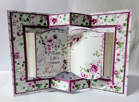 A Perfect Moment Pop Out Book Card and Envelope Kit. by Jackie Odonnell