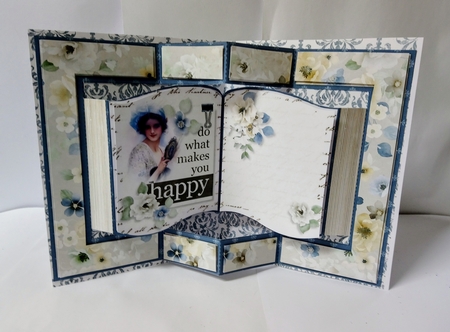 Country Farmhouse Pop Out Book Card and Envelope Kit. by Jackie Odonnell
