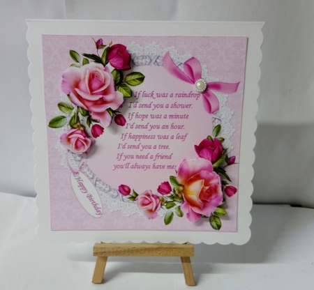 8x8 If luck was a raindrop mini kit by Jackie Odonnell