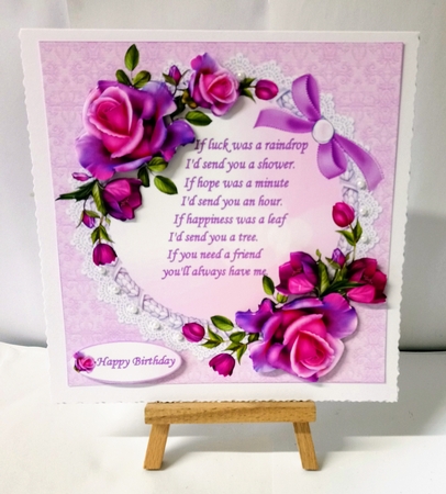 8x8 If luck was a raindrop 2 mini kit by Jackie Odonnell