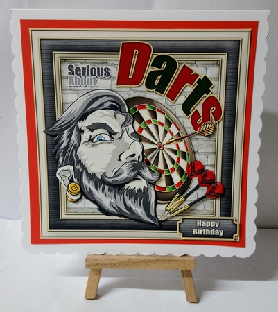 Serious About Darts 8x8 Mini Kit by Jackie Odonnell