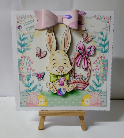 8x8 Cute Easter bunny mini kit by Jackie Odonnell