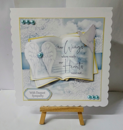 Your Wings were Ready Open Book by Jackie Odonnell