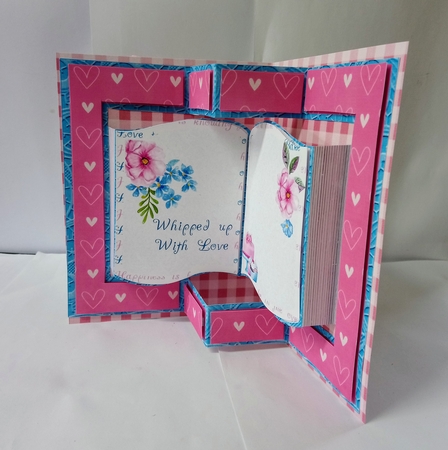 A Great Bake Off  Pop Out Book Card and Envelope Kit. by Jackie Odonnell