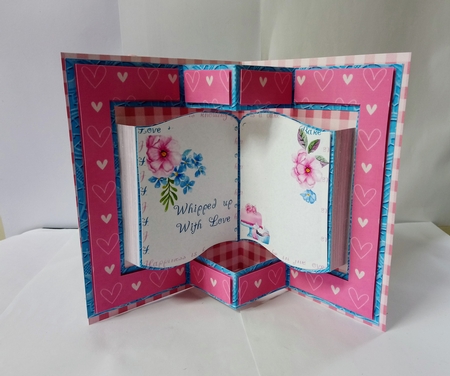 A Great Bake Off  Pop Out Book Card and Envelope Kit. by Jackie Odonnell