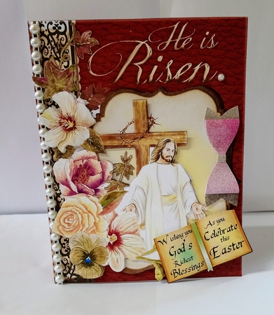 At the Cross Pop Out Book Card and Envelope Kit. by Jackie Odonnell