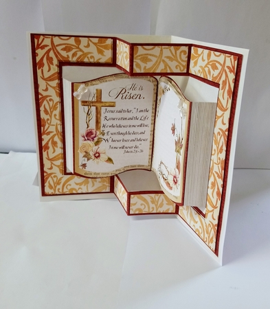 At the Cross Pop Out Book Card and Envelope Kit. by Jackie Odonnell