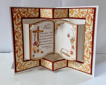 At the Cross Pop Out Book Card and Envelope Kit. by Jackie Odonnell