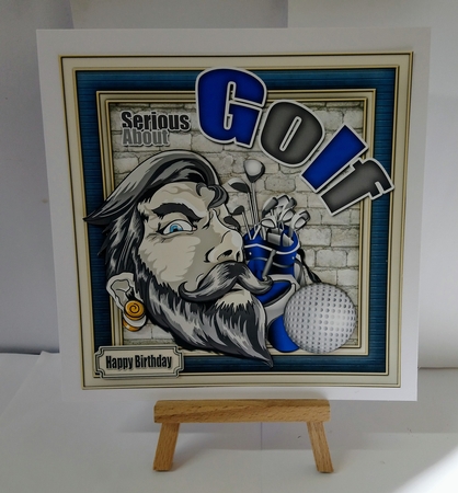Serious About Golf 8x8 Mini Kit by Jackie Odonnell