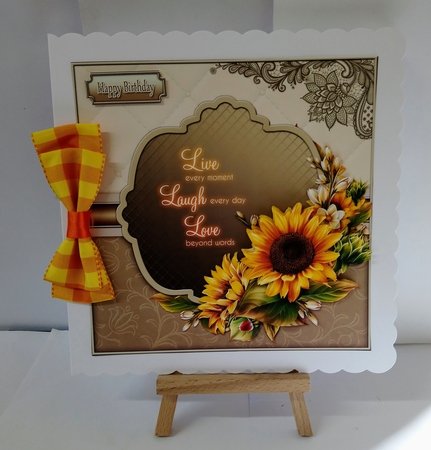 Live, Laugh, Love 8x8 Mini Kit by Jackie Odonnell