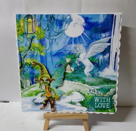 Enchanted Evening Watercolour Scenes 8x8 200 Dpi by Jackie Odonnell