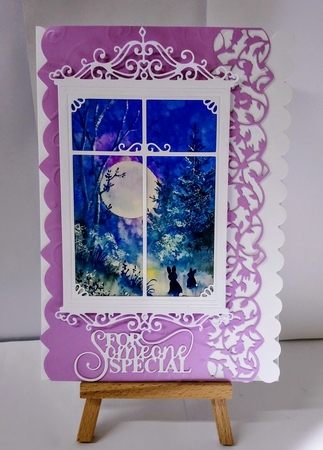 4 Rabbit card toppers/ Designer Resources by Jackie Odonnell