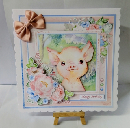 FARM BABIES 7.5 Decoupage & Inserts Bumper Kit by Jackie Odonnell