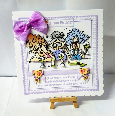 8x8 Stella and friends did dumb things mini kit by Jackie Odonnell
