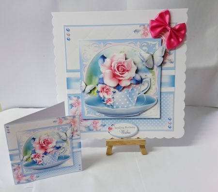 The Rose Petal Teacup by Jackie Odonnell