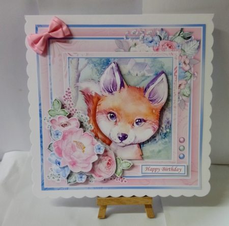 FOX 7.5 Decoupage & Insert Kit by Jackie Odonnell
