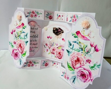 Songbird Rhapsody Push n Fold Card and Envelope Kit by Jackie Odonnell