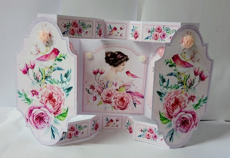 Songbird Rhapsody Push n Fold Card and Envelope Kit by Jackie Odonnell